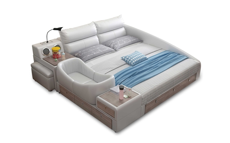 Gracie Modular Modern Multifunctional Smart Bed Design