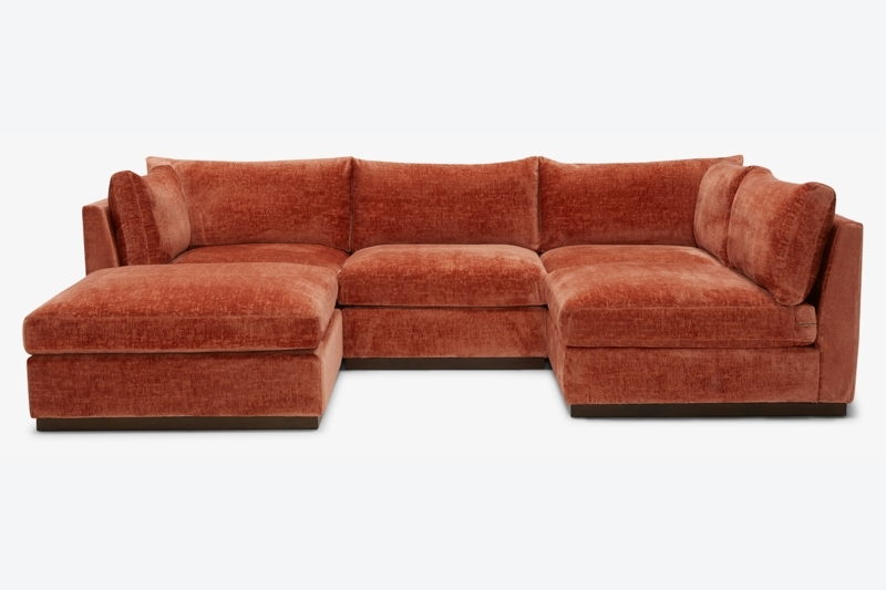 Holt Armless U-Sofa Sectional (5 piece) | Joybird