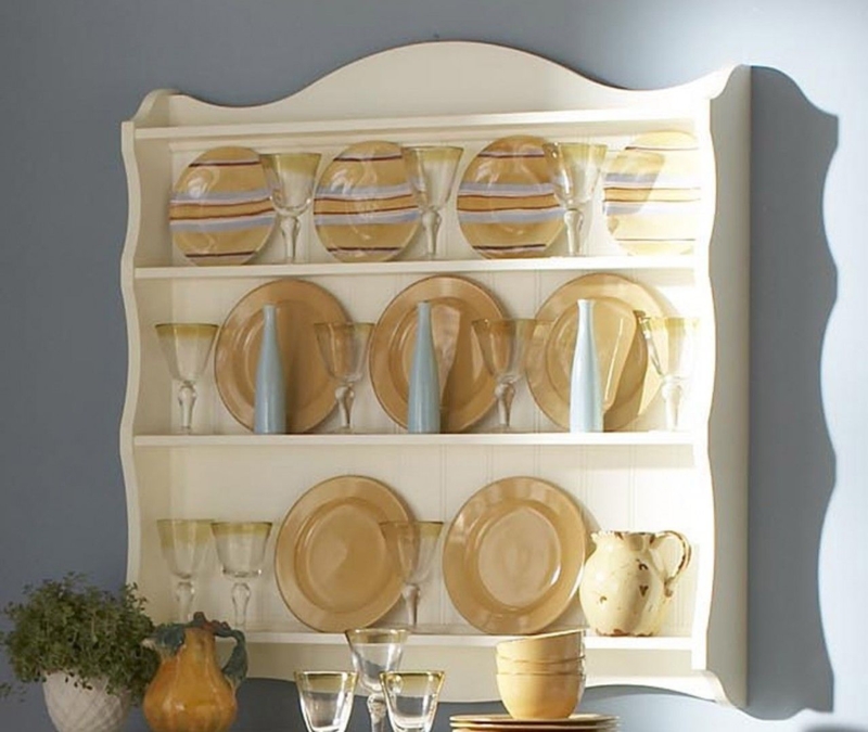 I want one | Plate rack wall, Plate racks, Wooden plate rack