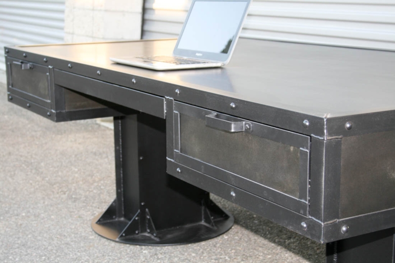 Industrial desk with drawers  Combine 9 | Industrial Furniture