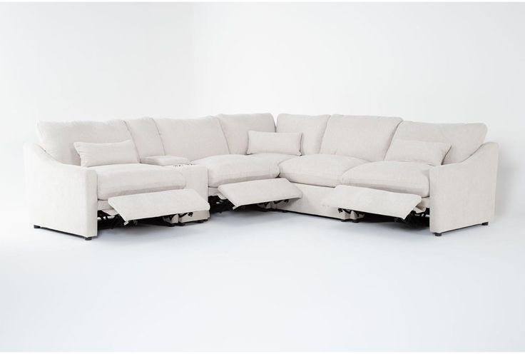 Kennedy 6-Piece Power Reclining Modular Sectional Sofa