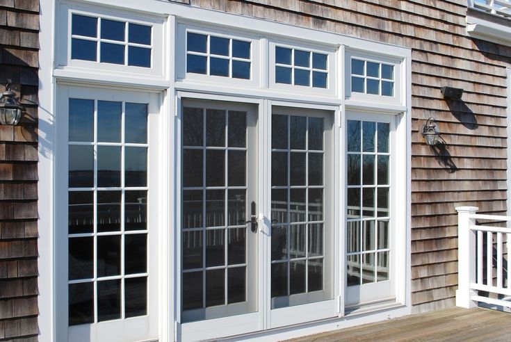Large French Doors with Transoms and Sidelights | Exterior Door Ideas