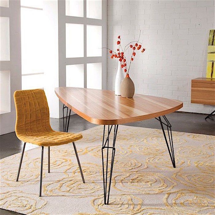 LEM Triangle Table by Saloom | A table top of smooth rounded corners ...