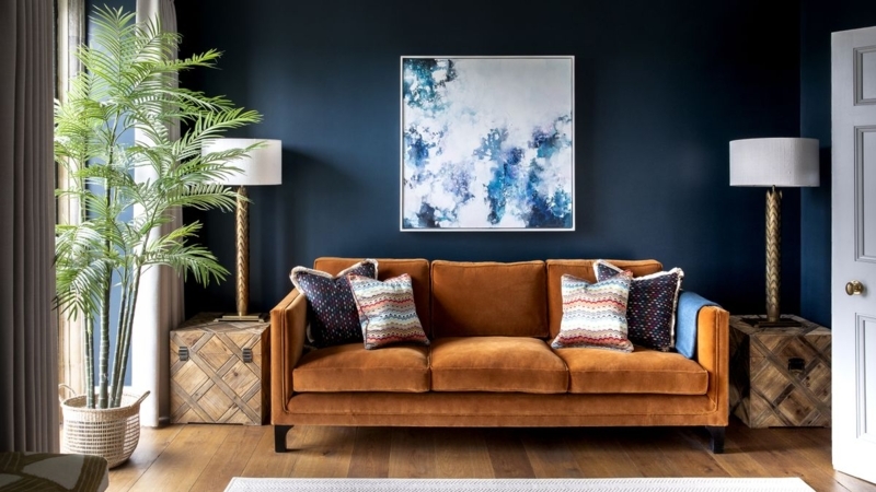 Living room with brown sofa ideas: 10 cozy seating tips | Homes and Gardens