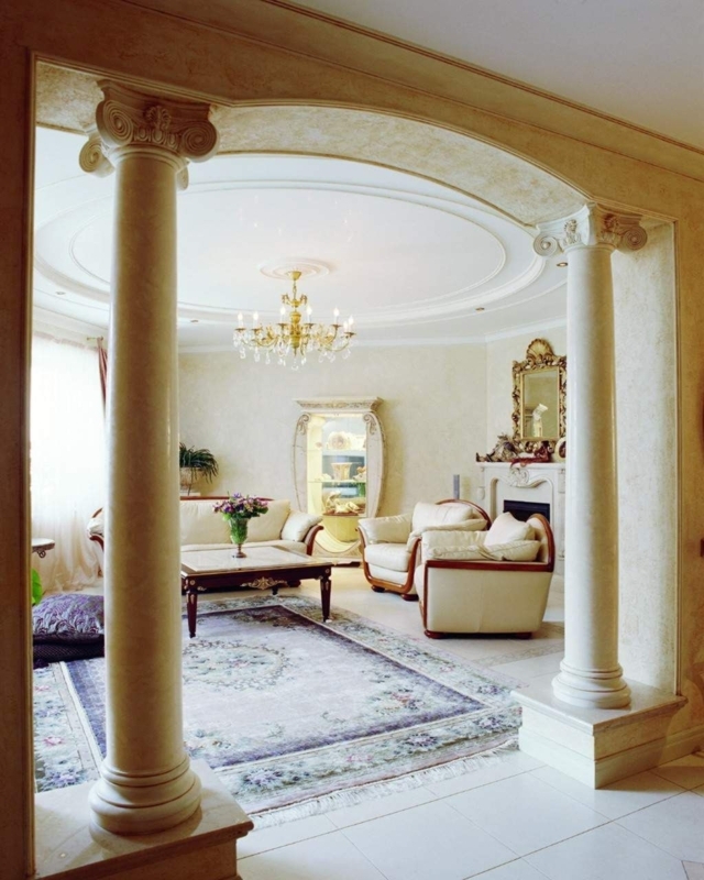 Love those pillars | Interior columns, Luxury home decor, Modern ...