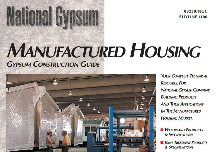 Manufactured Housing Gypsum Construction Guide