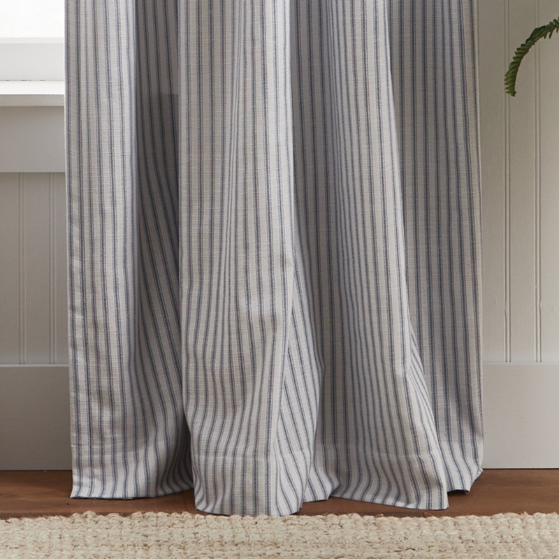 Martha Stewart Ticking Stripe Curtain Panels 2022