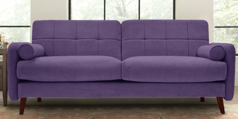 Mid-Century Modern Lavender Sofa Stylish Seating