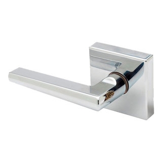 Mid Century Modern Polished Chrome Door Lever