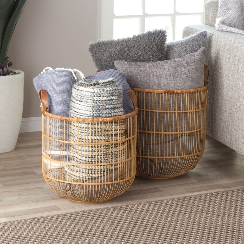 Baskets With Blankets