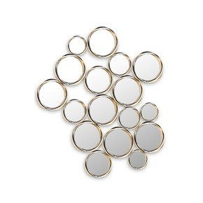 Modern Bubble-Style Decorative Wall Mirror