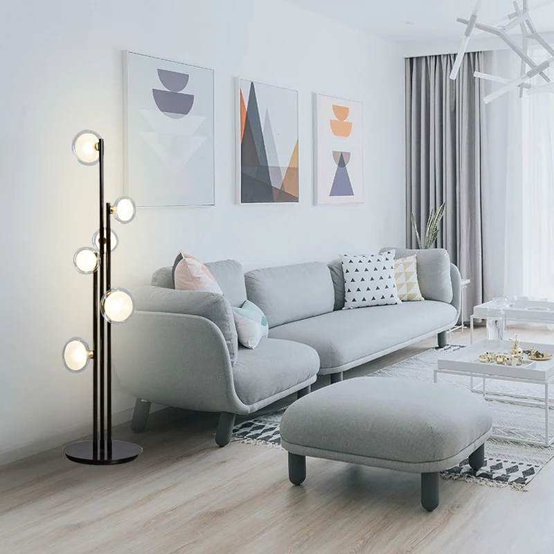 Modern Floor Standing Globe Light Lamp