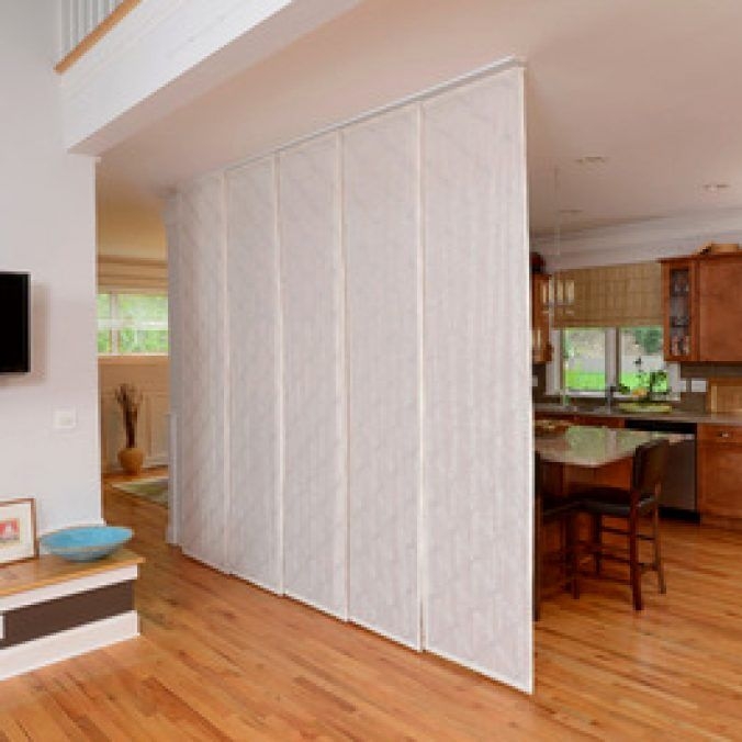 Modern Floor-to-Ceiling Partition for Open Plan Living