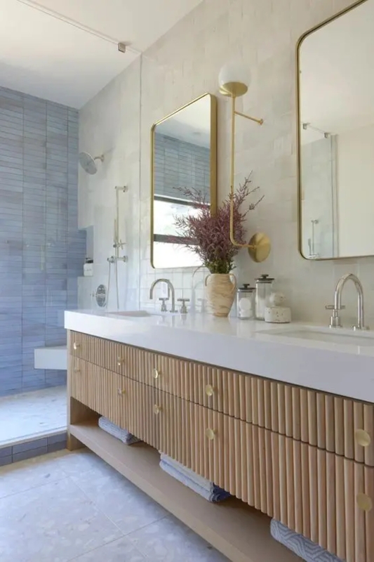 Fluted Vanities