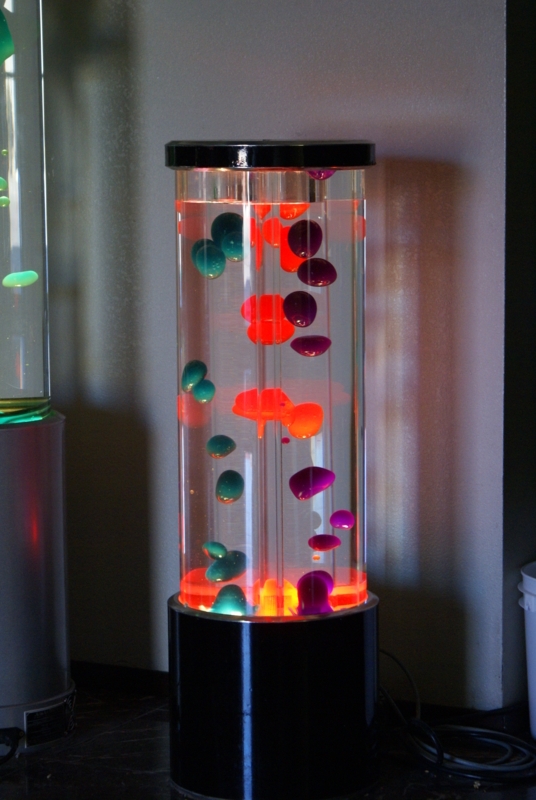 Modern Giant Floor Lava Lamp with Vibrant Colors