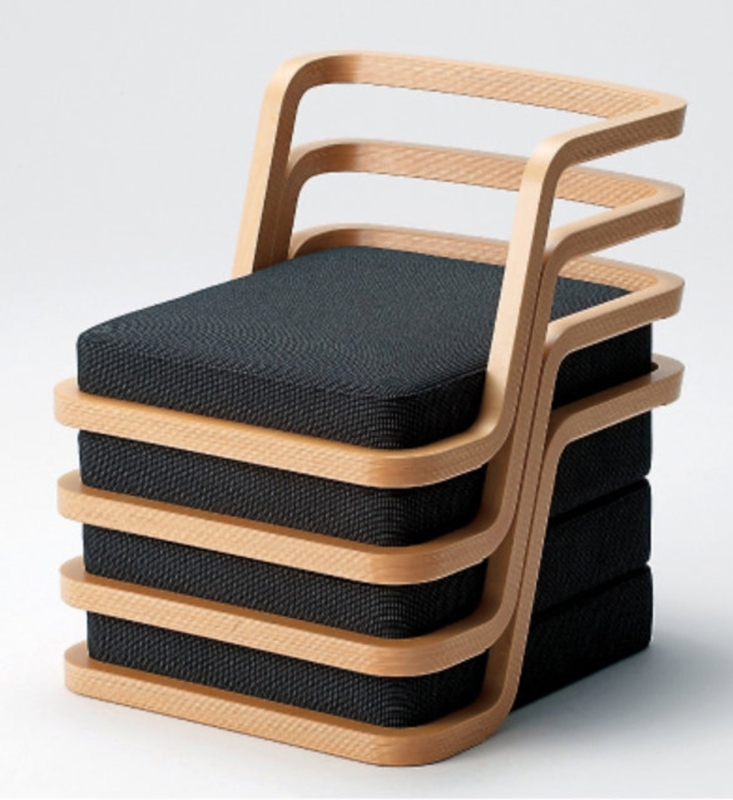 Modern Japanese Zaisu Legless Floor Chair Design
