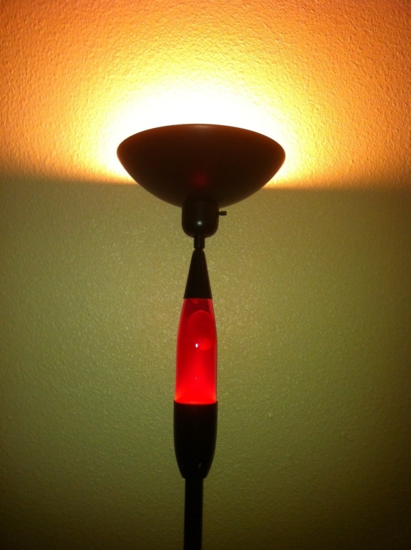 Modern Lava Lamp Floor Lamp with Warm Ambient Glow