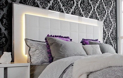 Modern LED Headboard Lighting Ideas for Bedrooms