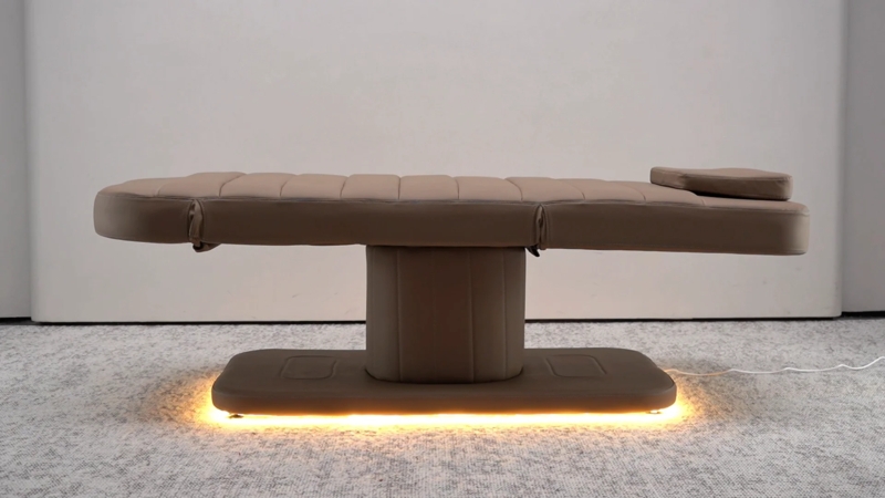 Modern Luxury Electric Spa Bed with Ambient Lighting