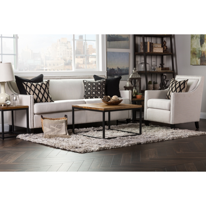 Modern Rustic Trent Austin Claremore Coffee Table