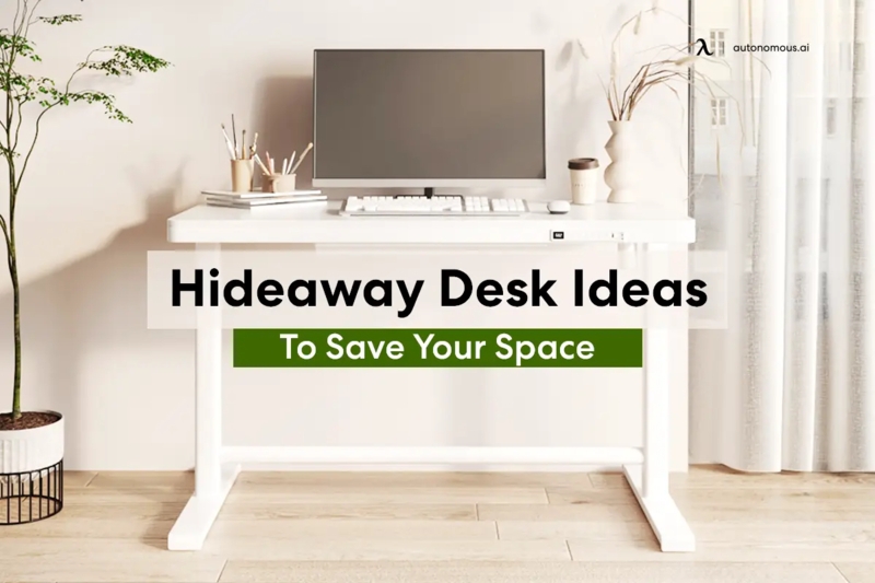 Modern Space-Saving Hideaway Desk for Compact Rooms
