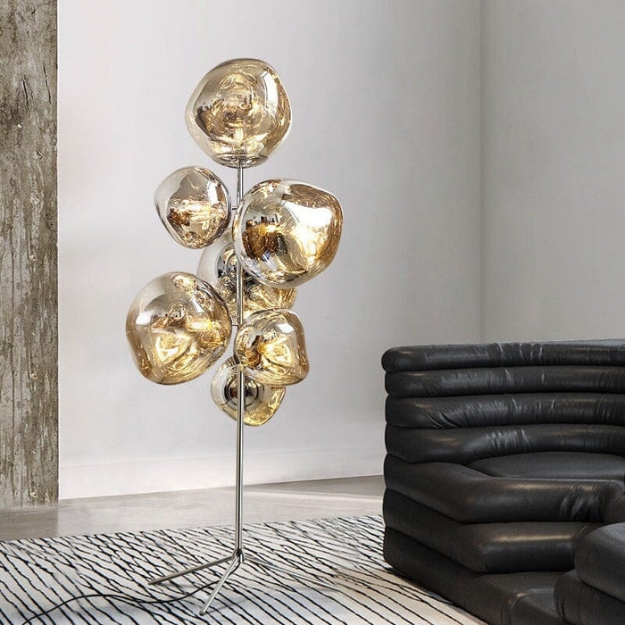 Modern Translucent LED Designer Lava Floor Lamp