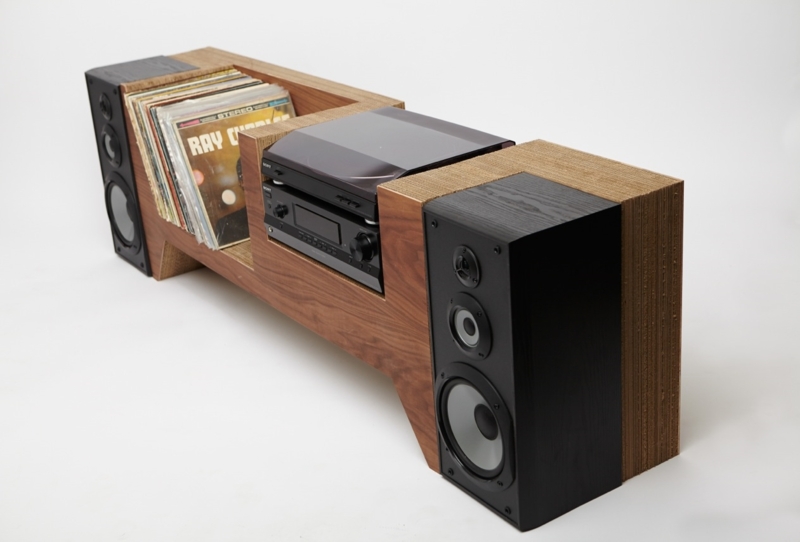 Record Player Media Consoles