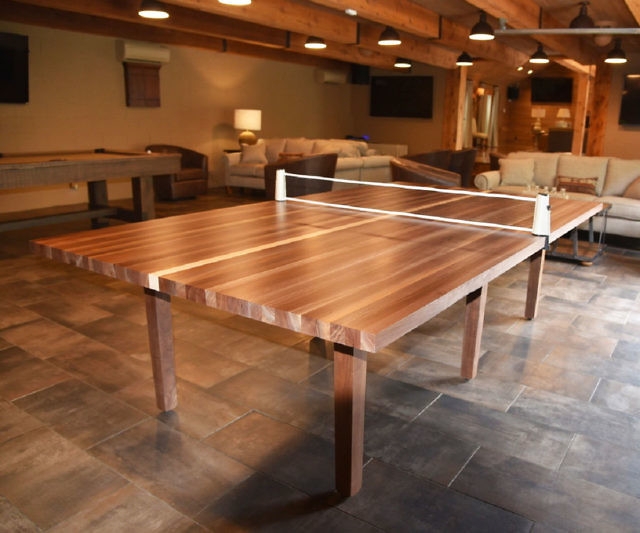 Modern Wooden Ping Pong Dining Room Table