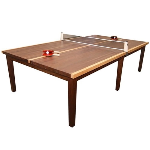 Modern Wooden Ping Pong Dining Table Combo