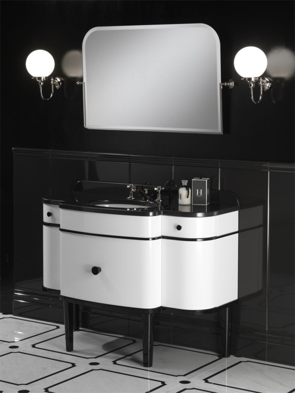 MUSIC Classic Bathroom Vanity by Devon&Devon | Art deco bathroom vanity ...