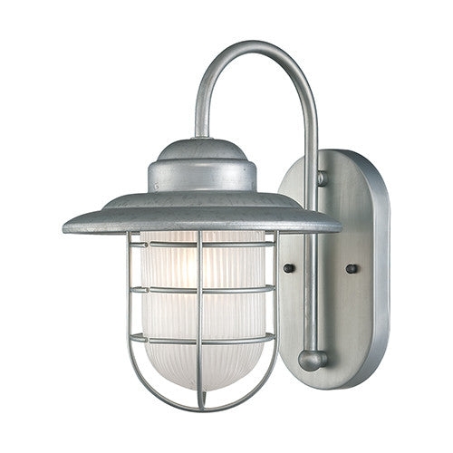 Nautical Coastal Satin Black Wall Sconce Lighting