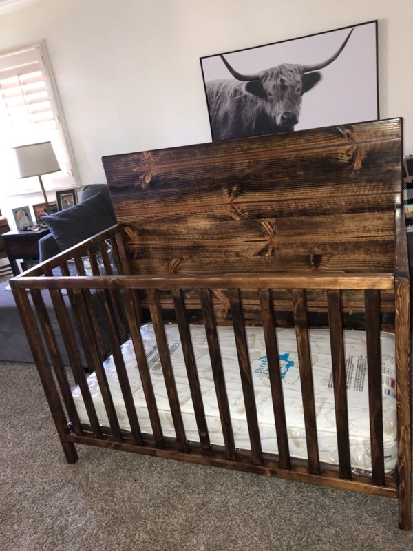 Pin by Karie Olsen on Baby Sifford / Maternity | Rustic baby cribs ...