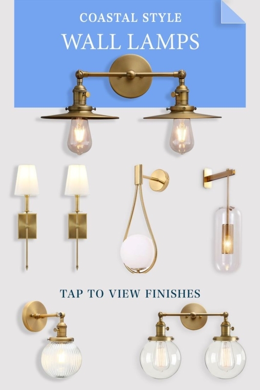 Relaxed & Refined Wall Sconces for Your Coastal Cottage Style in 2022 ...