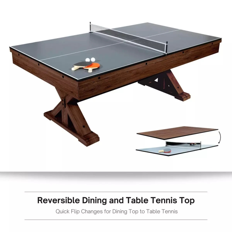Reversible Ping Pong and Dining Table