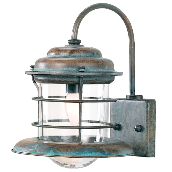 Rustic Beach Wall Sconce for Coastal Homes
