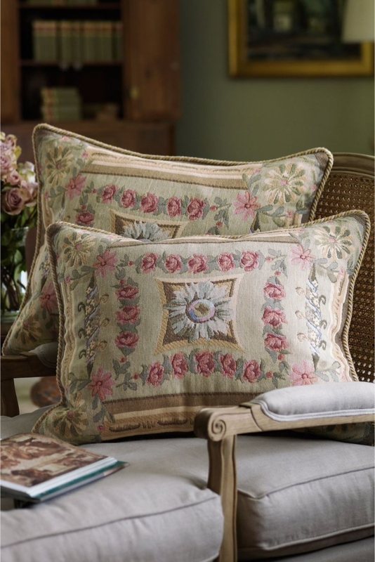 Rustic Elegant Mas La Barque Tapestry Pillows