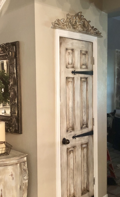 Rustic Farmhouse 6-Panel Door Makeover