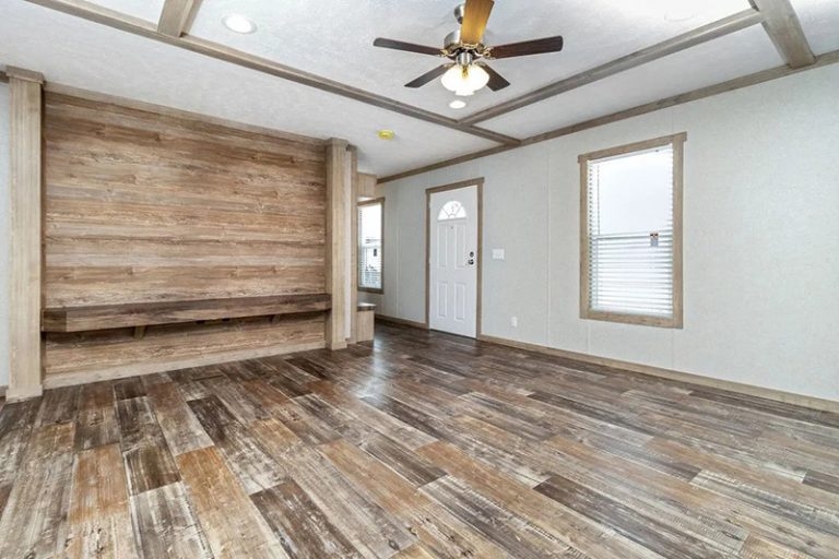 Rustic Mobile Home Interior Wall Paneling Design