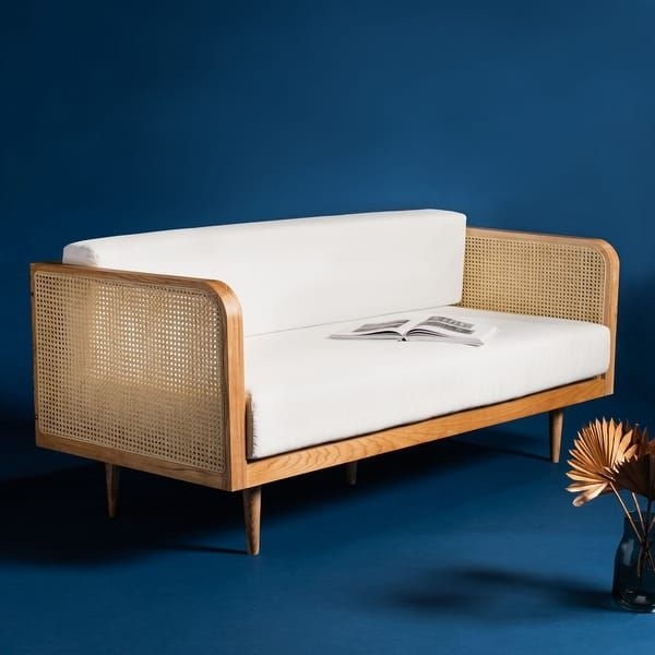 Safavieh Helena French Cane Daybed Loveseat