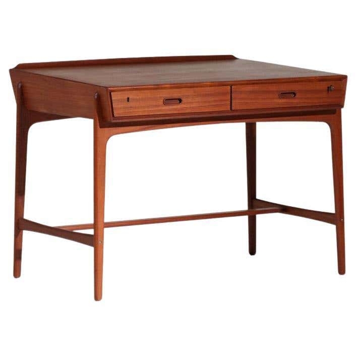 Scandinavian Modern Danish Teak Writing Desk
