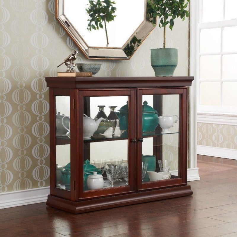 Small Curio Cabinets With Glass Doors: A Stylish And Practical Choice ...
