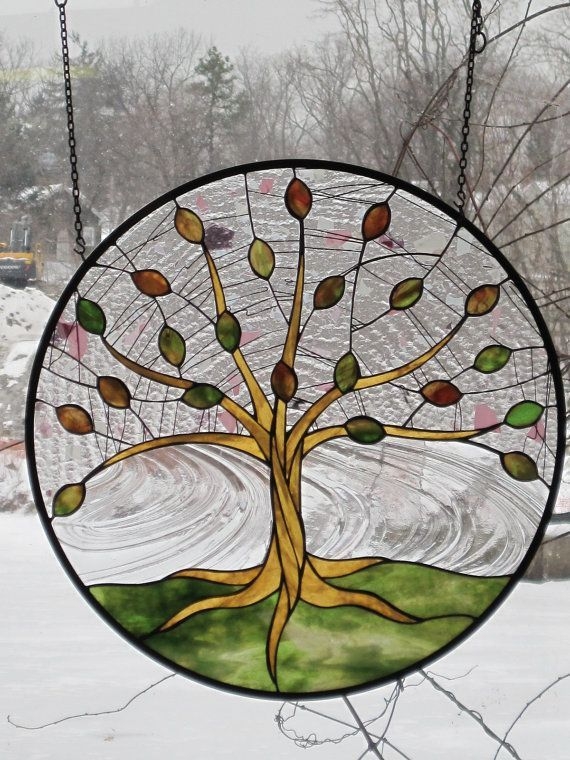Stained Glass Patterns Tree Of Life - Glass Designs