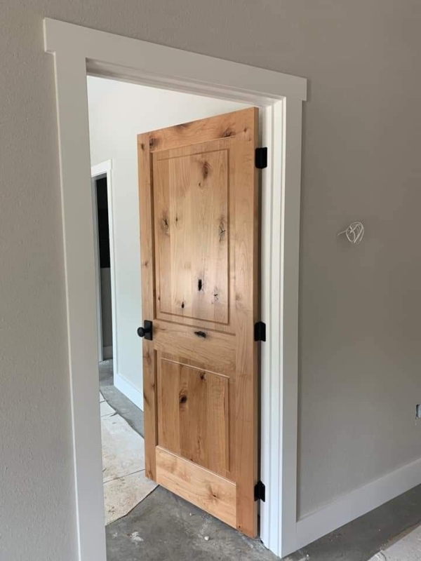 Stained interior doors in 2024 | Farmhouse interior doors, Wood doors ...