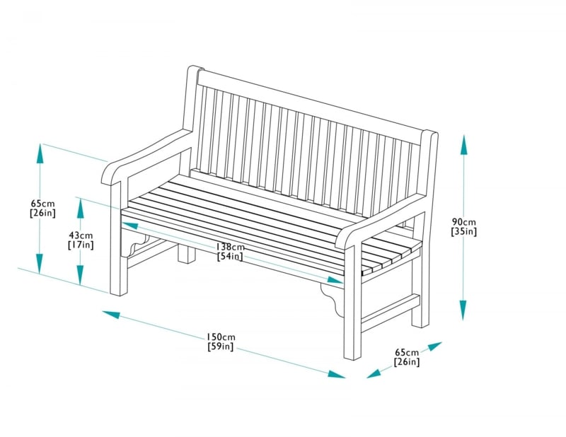 Standard Dimensions for Wooden Bench Seating