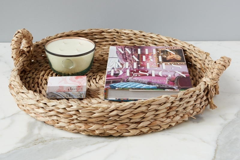Stylish Coffee Table Basket Decor Ideas