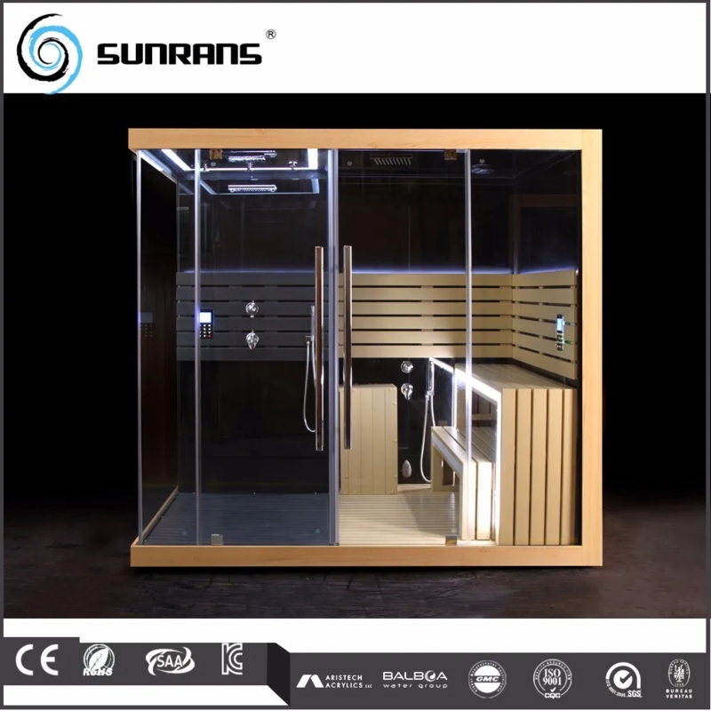 Sunrans Steam Bath Sauna Shower Combination Steam Shower Sauna Combos ...