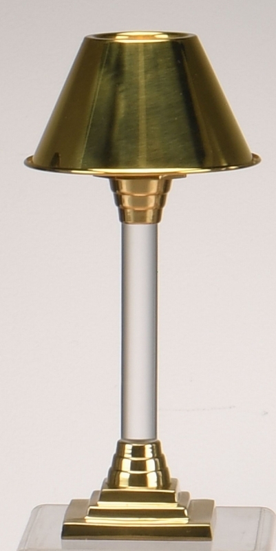TableDecor - Brass Mini Lamp with Brass Shade