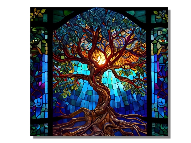 Tree Of Life Stained Glasses