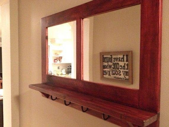 Top 15 of Wall Mirrors with Hooks and Shelf
