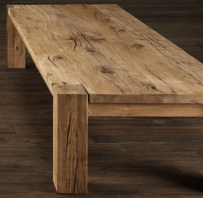 View Rh Russian Oak Dining Table  Home
